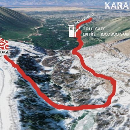 Karakol Yurt Village Экстерьер фото
